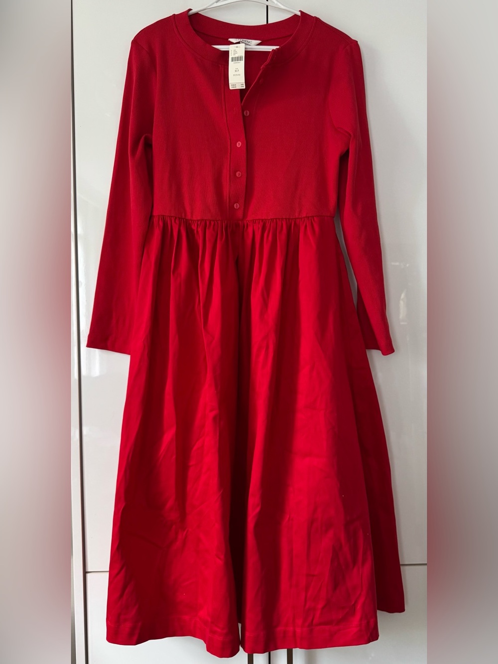 NWT Size MP - Maeve Cotton Twofer Cardigan Midi Dress (NWT US$ 168) - Picture 4 of 16